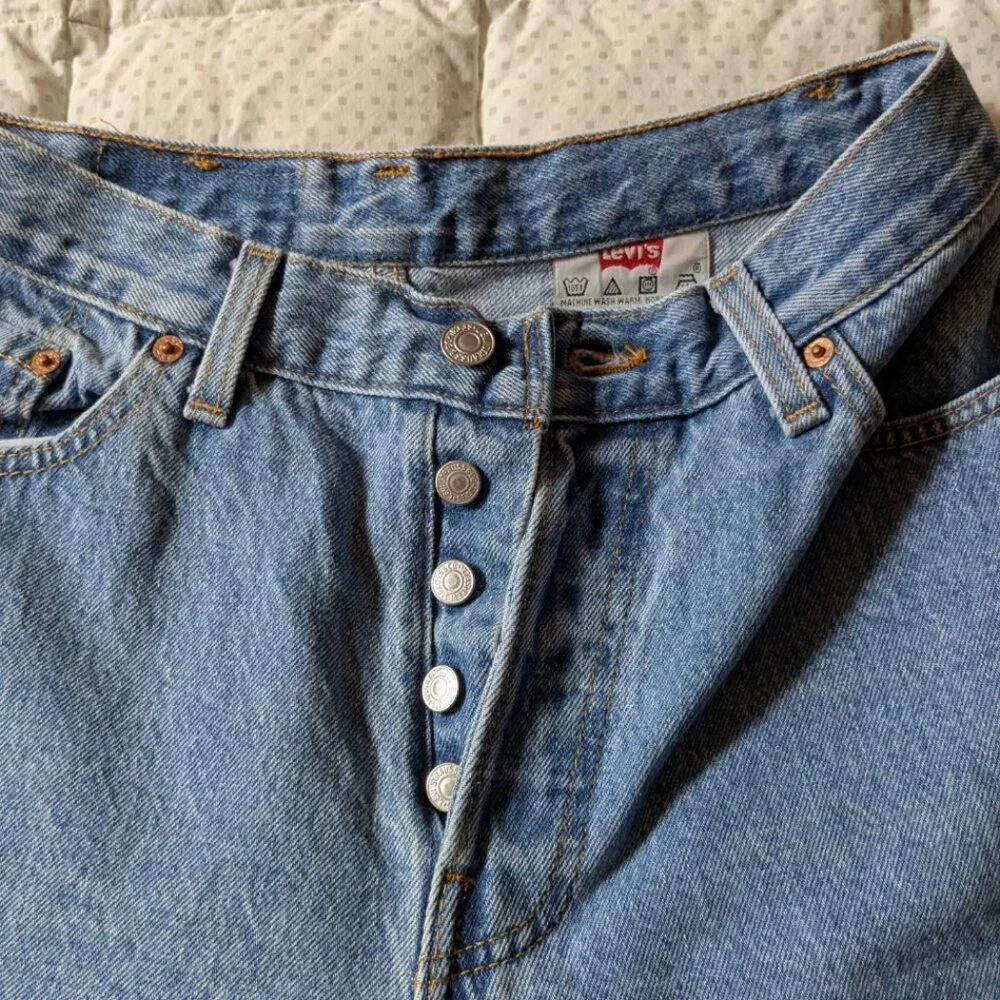 Button-fly Levi's 501 jeans - Picture 1 of 7